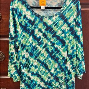 Ruby Rd. Women's Medium Pullover Blouse